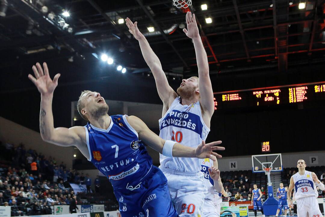 LKL: "Neptūnas" - "Pieno žvaigždės"