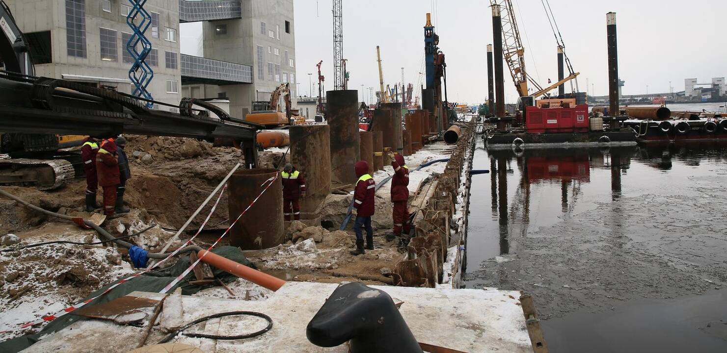 Nuostata: statybos ir investicijos uoste būtinos jos padeda išlikti konkurencingiems.