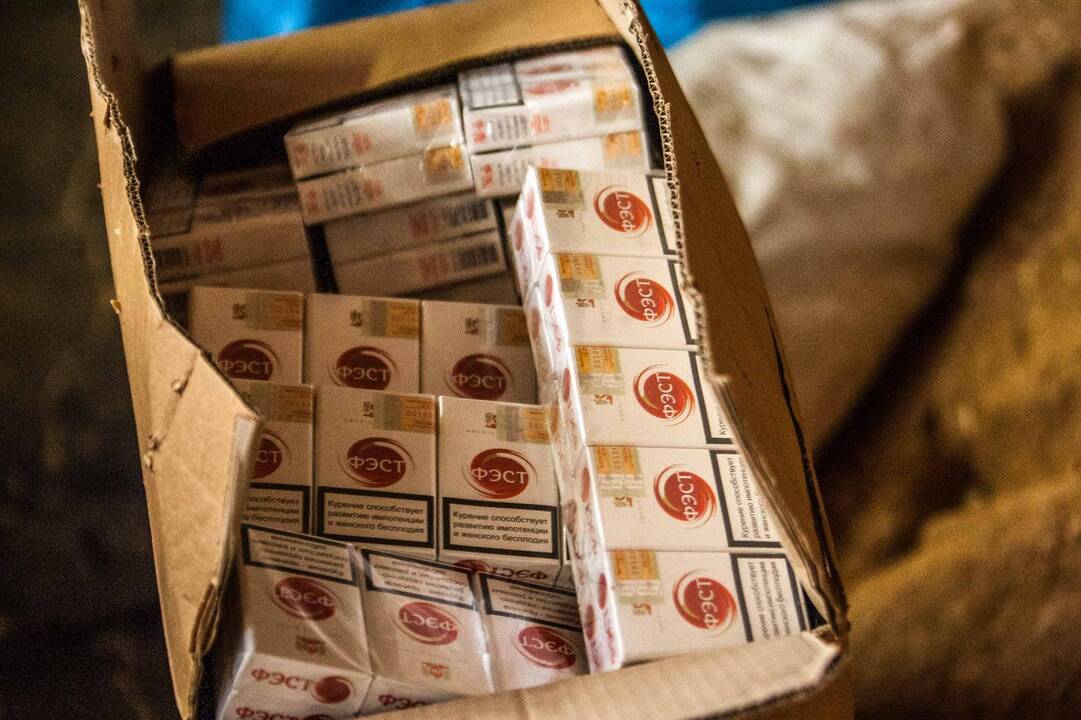 Palemone degino kontrabandines cigaretes