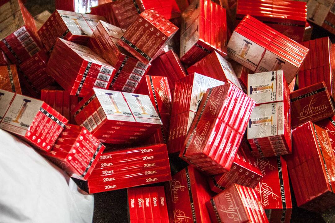 Palemone degino kontrabandines cigaretes