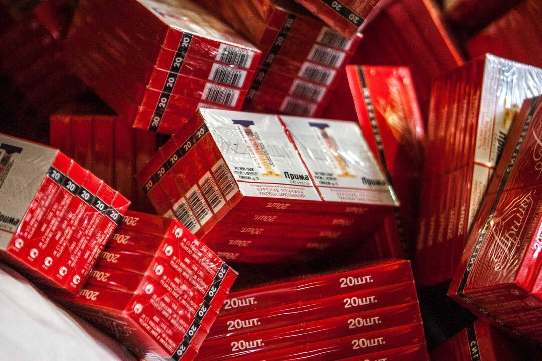 Palemone degino kontrabandines cigaretes