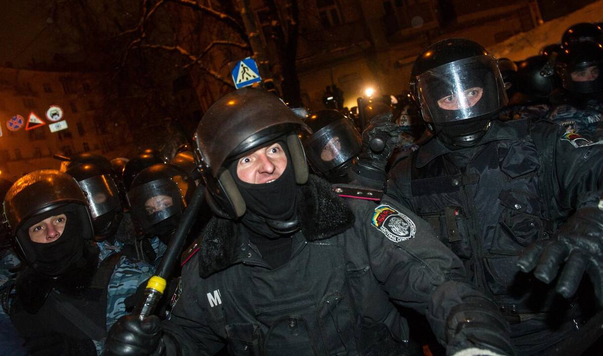 Kijeve – susirėmimai tarp milicijos ir protestuotojų