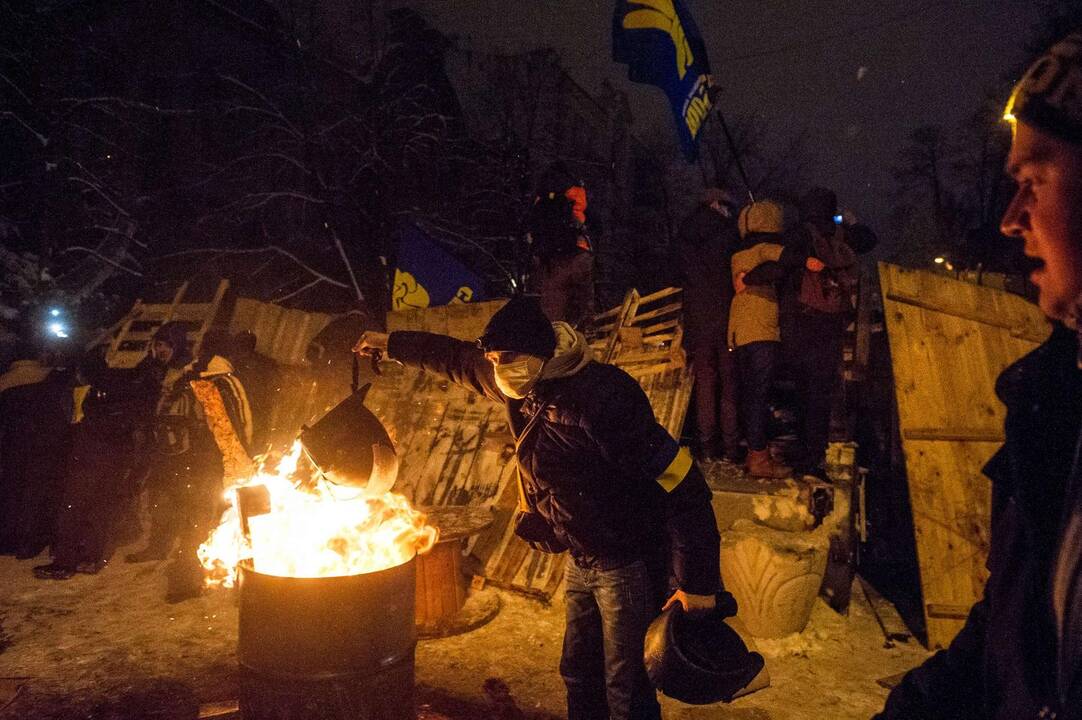 Kijeve – susirėmimai tarp milicijos ir protestuotojų