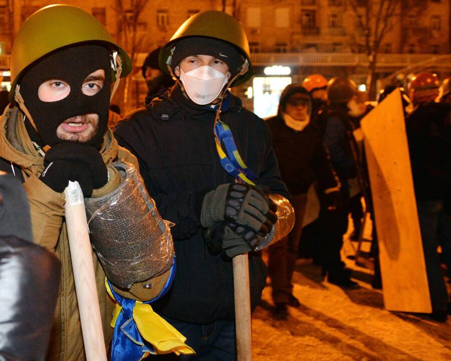 Kijeve – susirėmimai tarp milicijos ir protestuotojų