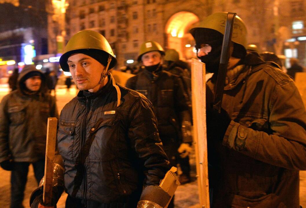 Kijeve – susirėmimai tarp milicijos ir protestuotojų