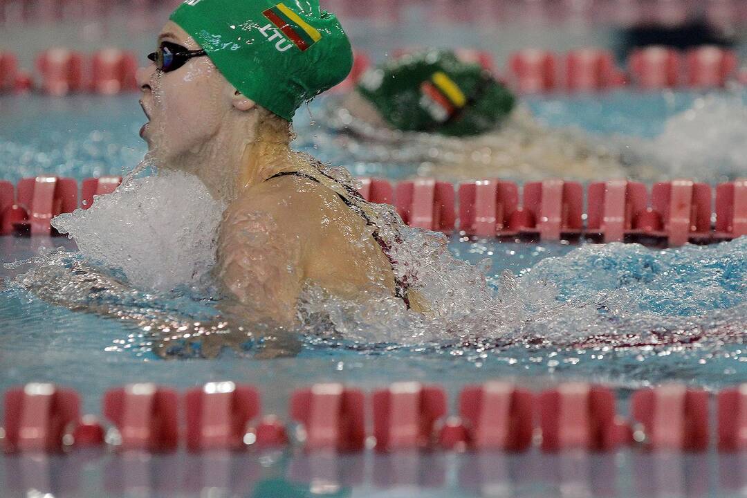 Lietuvos pirmenybių šeštadienio preliminarieji plaukimai