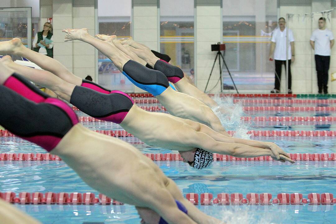 Lietuvos pirmenybių šeštadienio preliminarieji plaukimai