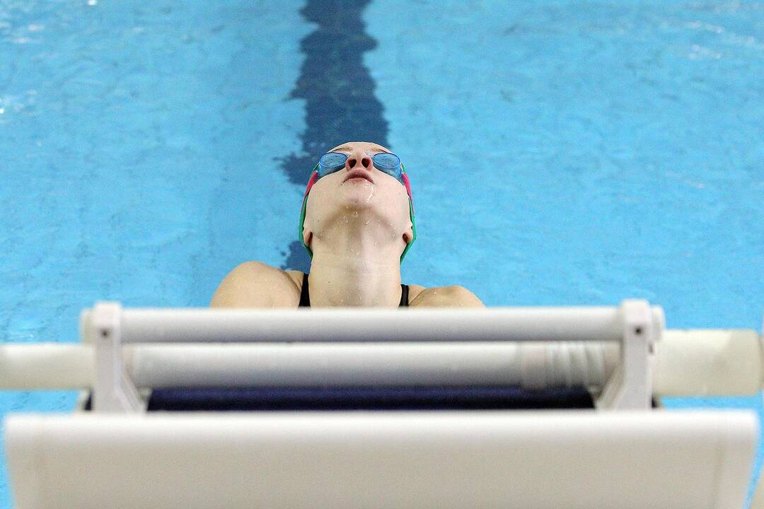 Lietuvos pirmenybių šeštadienio preliminarieji plaukimai