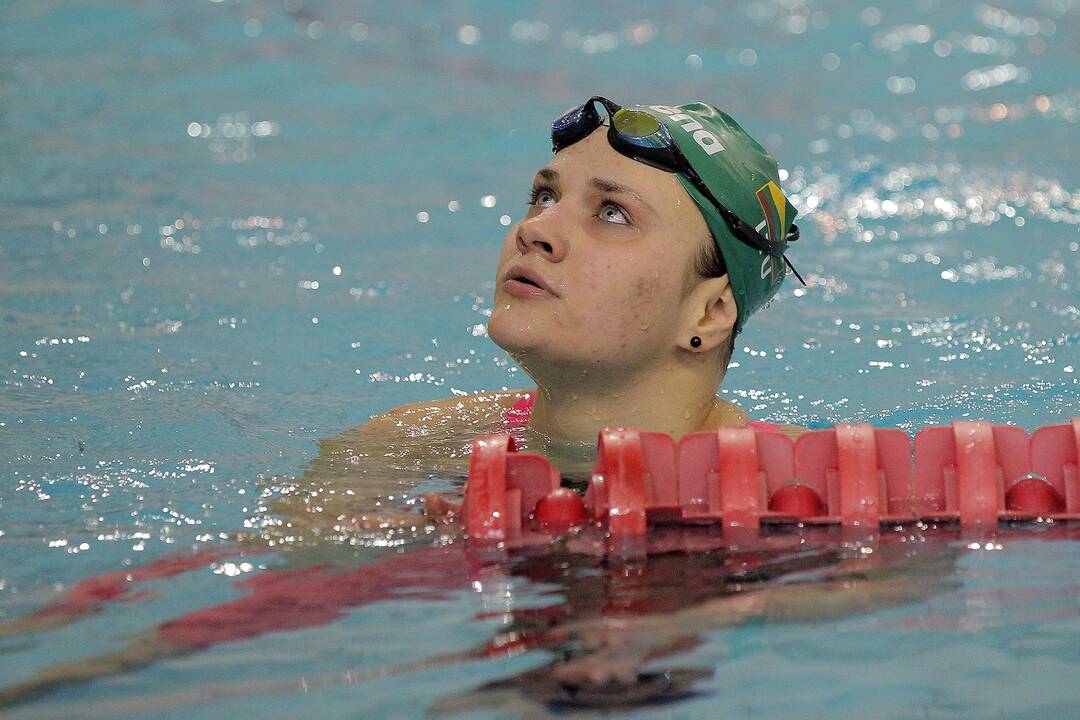 Lietuvos pirmenybių šeštadienio preliminarieji plaukimai