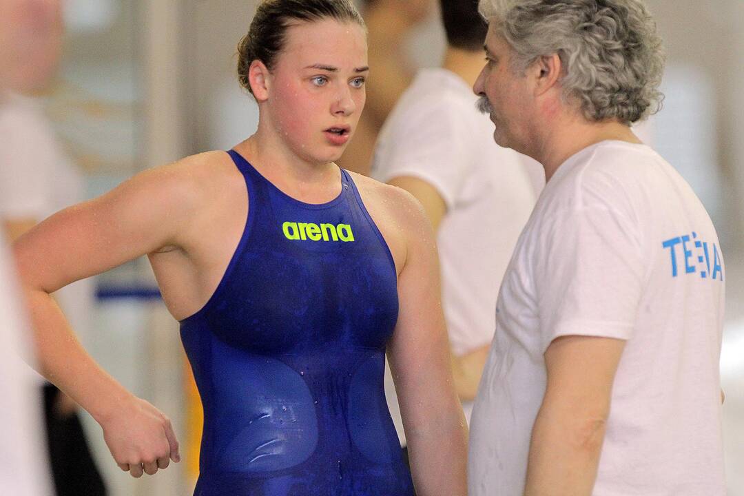 Lietuvos pirmenybių šeštadienio preliminarieji plaukimai
