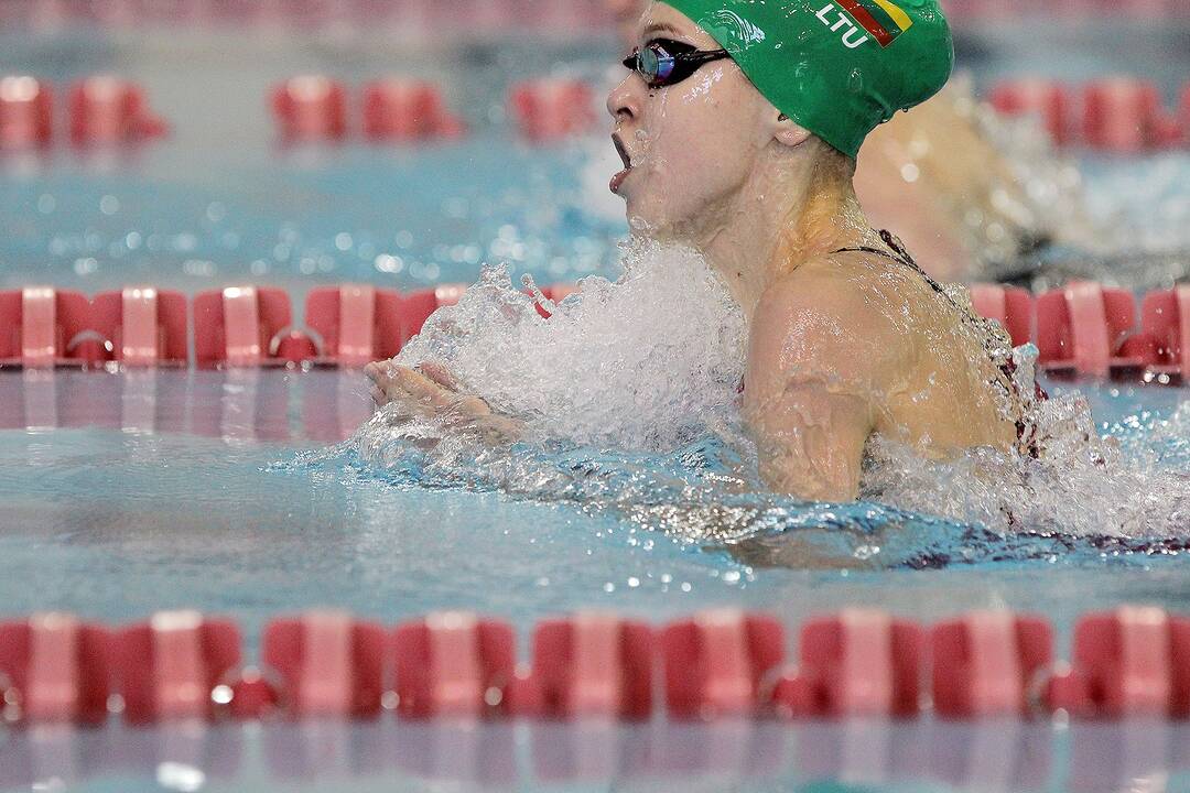 Lietuvos pirmenybių šeštadienio preliminarieji plaukimai