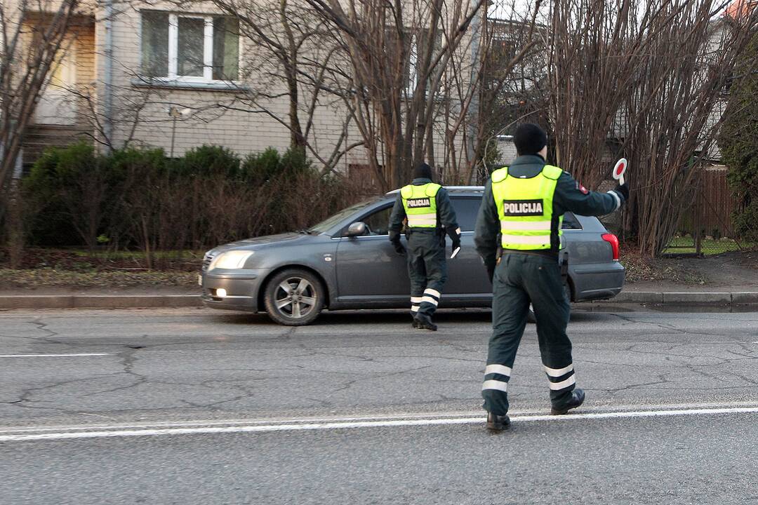Policijos reidas Kauno rajone