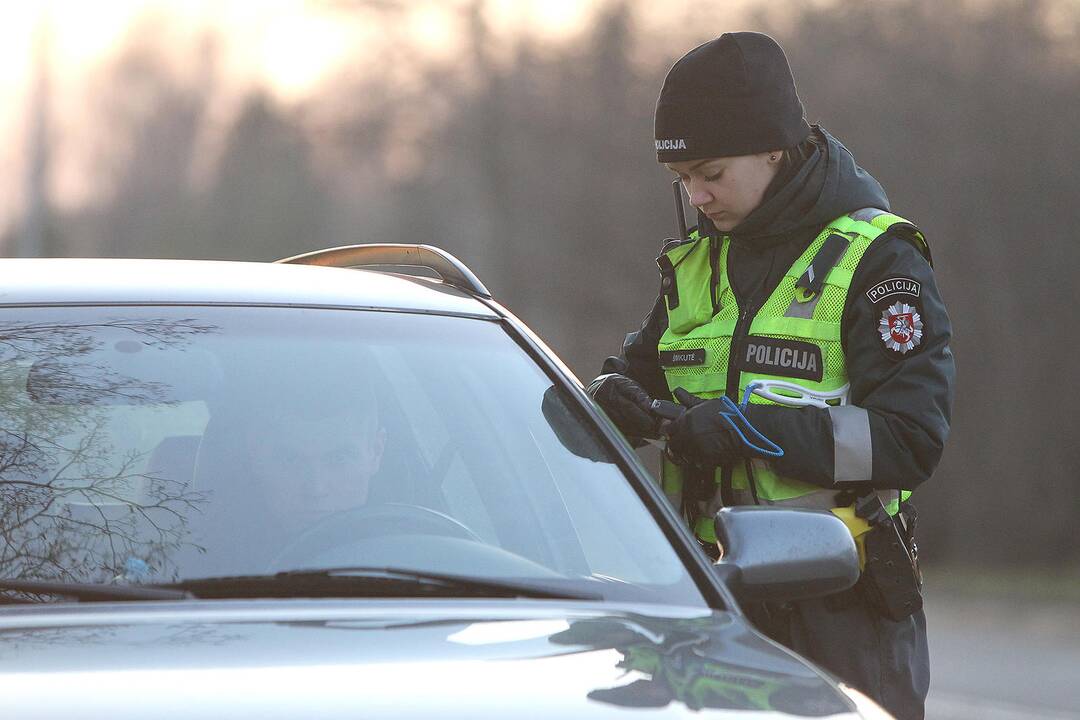 Policijos reidas Kauno rajone