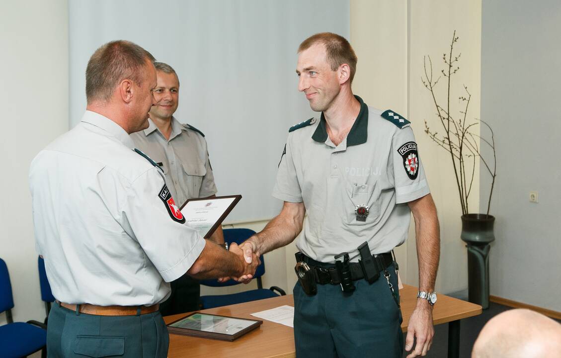 Geriausių apskrities policininkų rinkimai