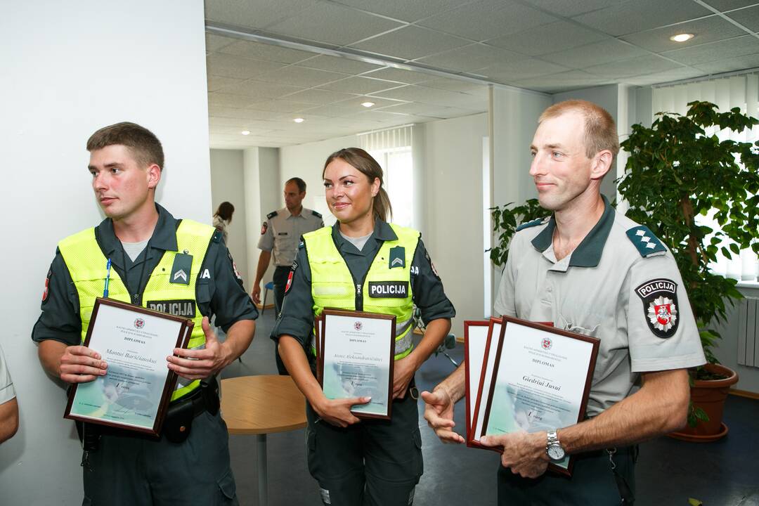 Geriausių apskrities policininkų rinkimai