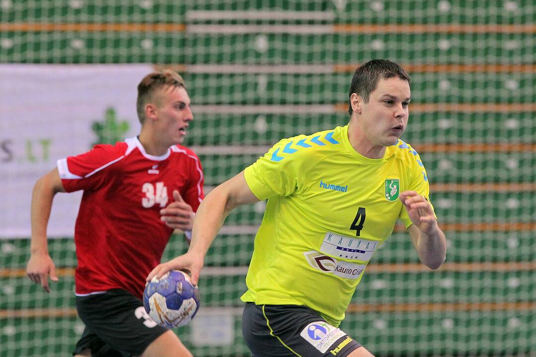 Rankinis: „Granitas-Karys“ – Panevėžio „Grifas“ 24:17