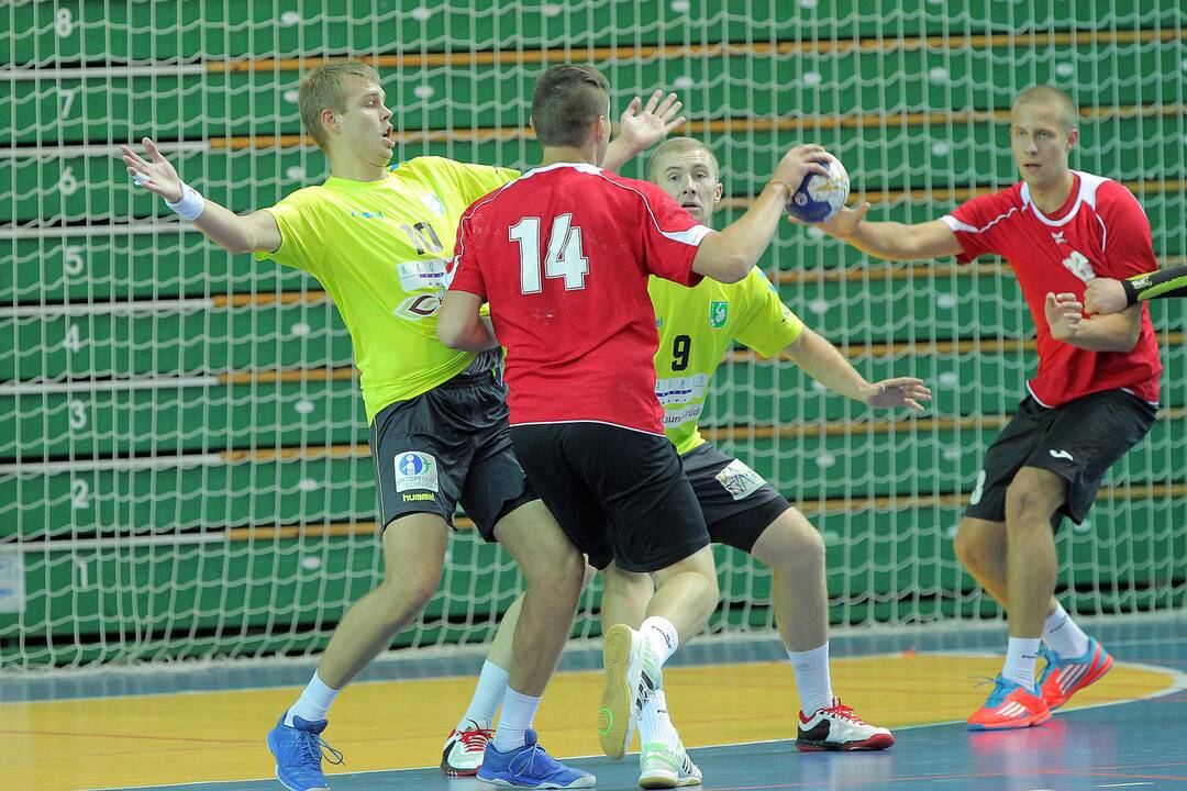 Rankinis: „Granitas-Karys“ – Panevėžio „Grifas“ 24:17