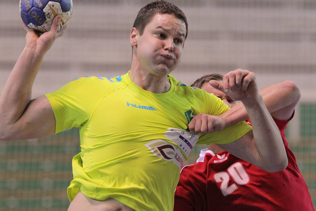 Rankinis: „Granitas-Karys“ – Panevėžio „Grifas“ 24:17