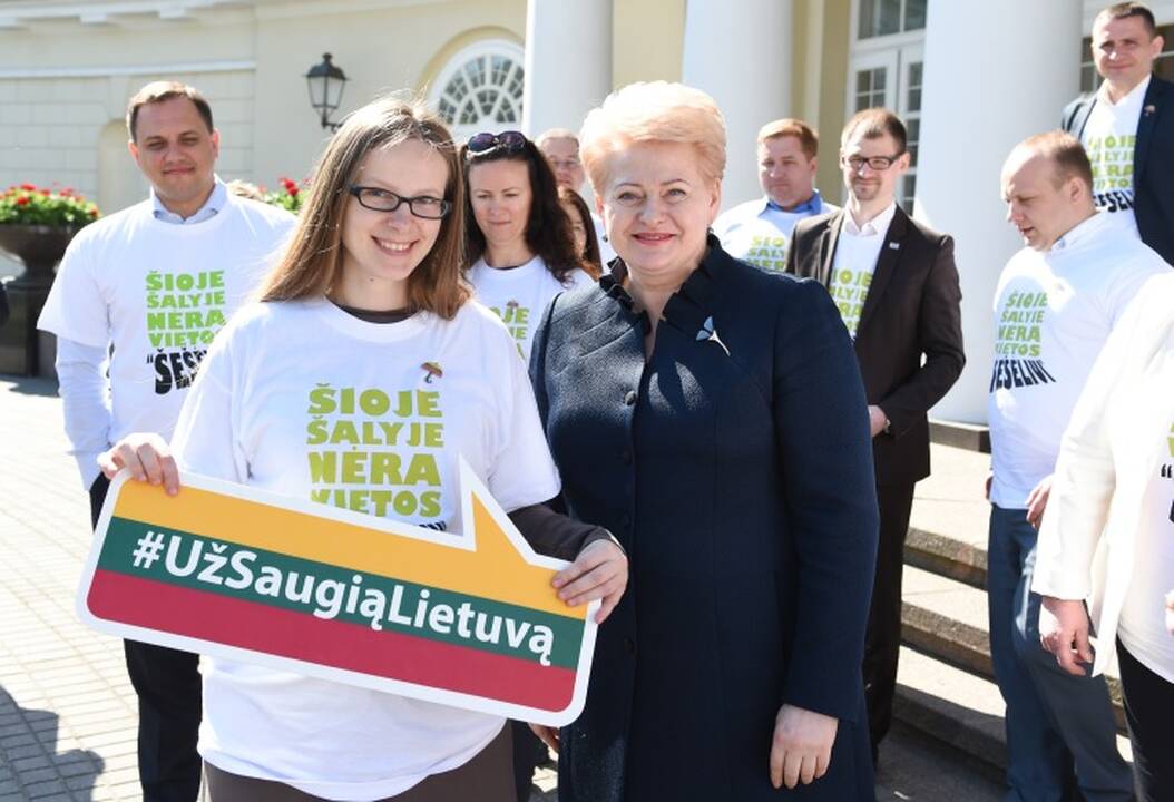 Akcija „Šioje šalyje nėra vietos šešėliui“