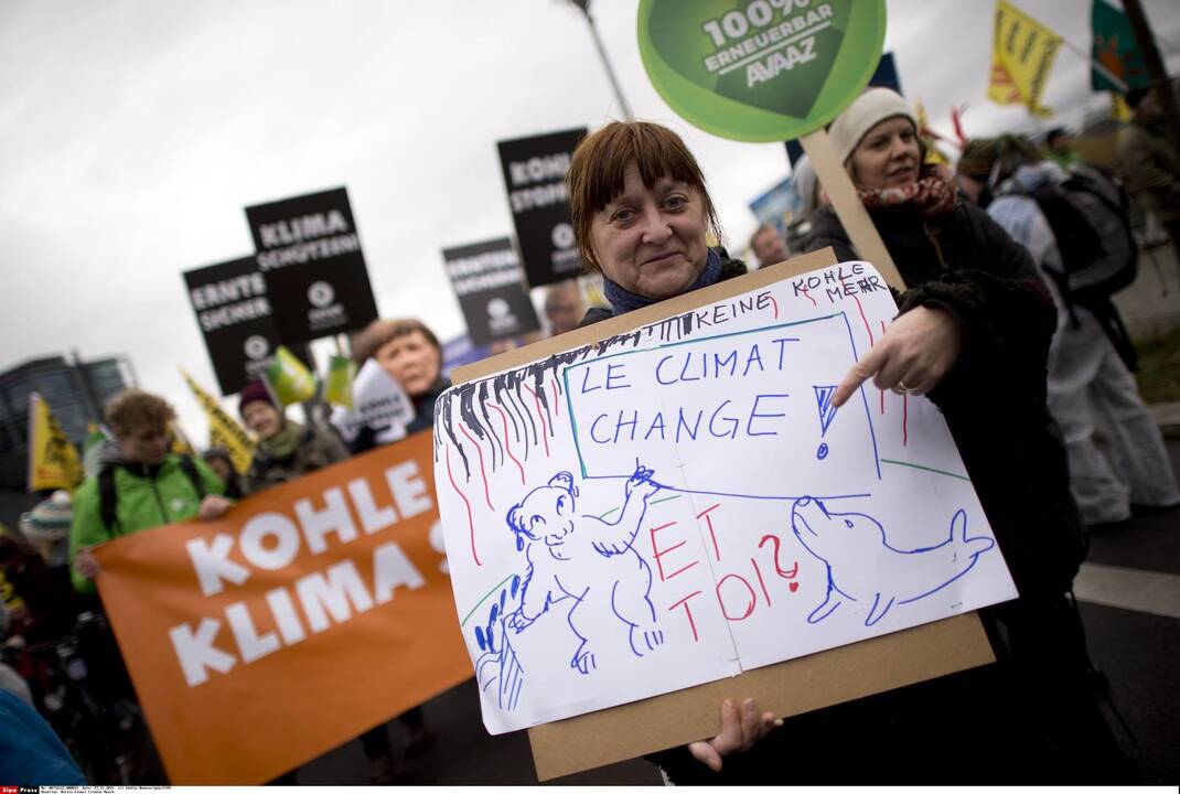 Pasaulinis mitingas dėl klimato kaitos