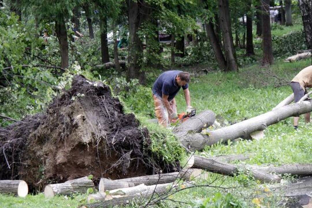 Kaune audros padaryti nuostoliai viršija 1 mln. litų