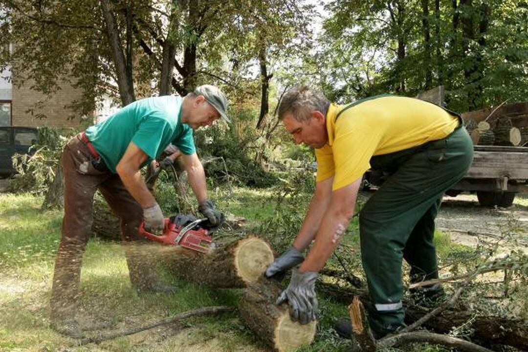 Kaune audros padaryti nuostoliai viršija 1 mln. litų