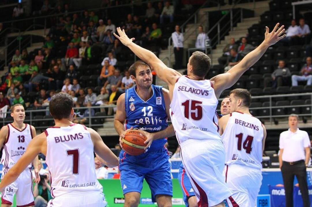 Šiauliai: „broliukai“ latviai neatsilaikė prieš serbus