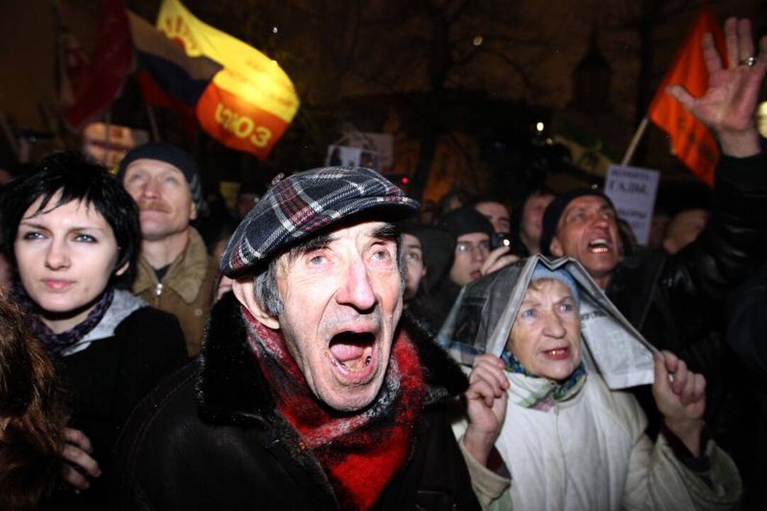Protestuotojai sugrįžo į Maskvos ir Sankt Peterburgo gatves