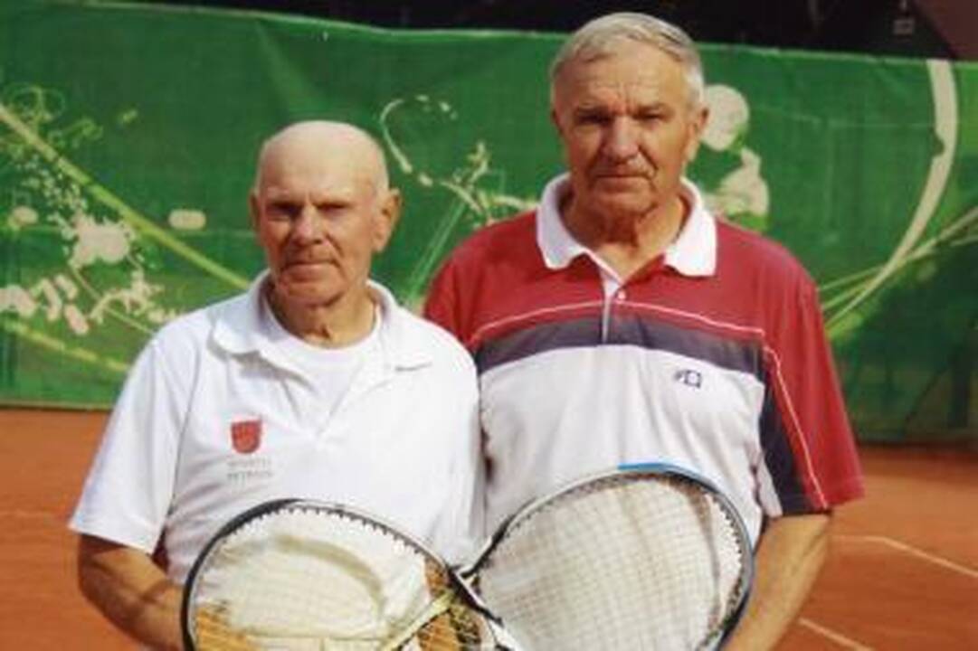 Klaipėdiečio Adolfo Krizonio pergalė senjorų teniso turnyre 