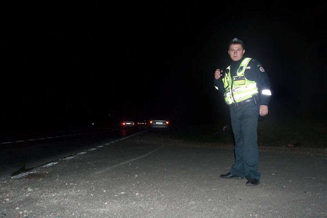 Sostinės policija aiškinasi, kas partrenkė dviratininką