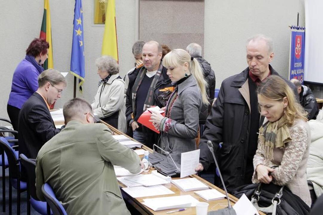 Klaipėdos politikai gali sutrikdyti išankstinį balsavimą