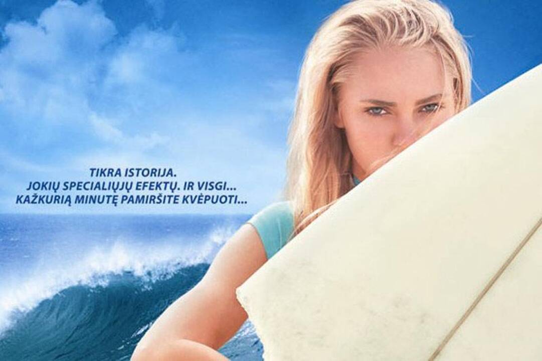 „Bangų medžiotoja“ – filmas, minutei sustabdantis kvėpavimą 