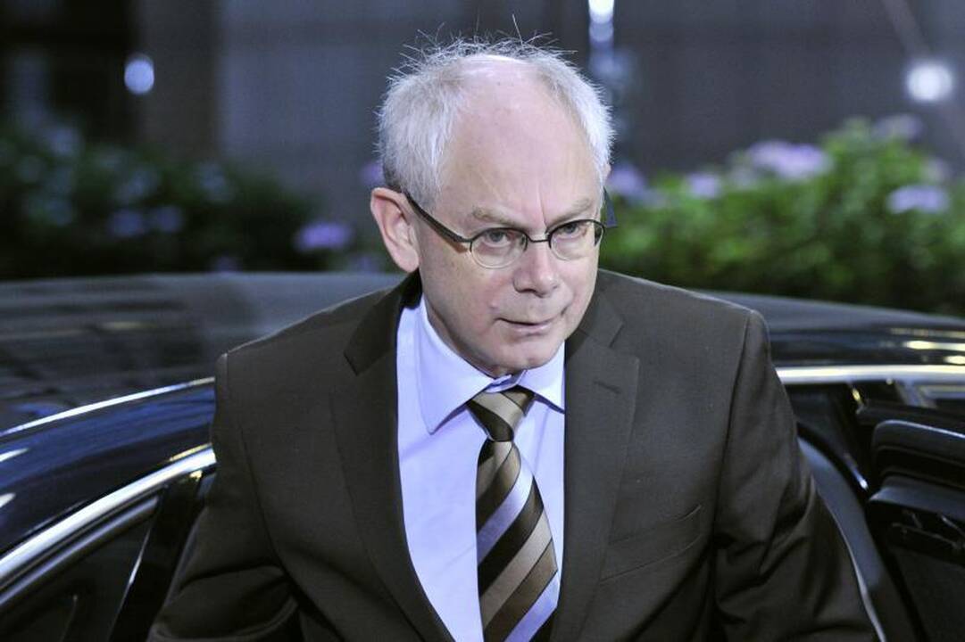 Vilniuje lankysis Europos Vadovų Tarybos pirmininkas H. Van Rompuy