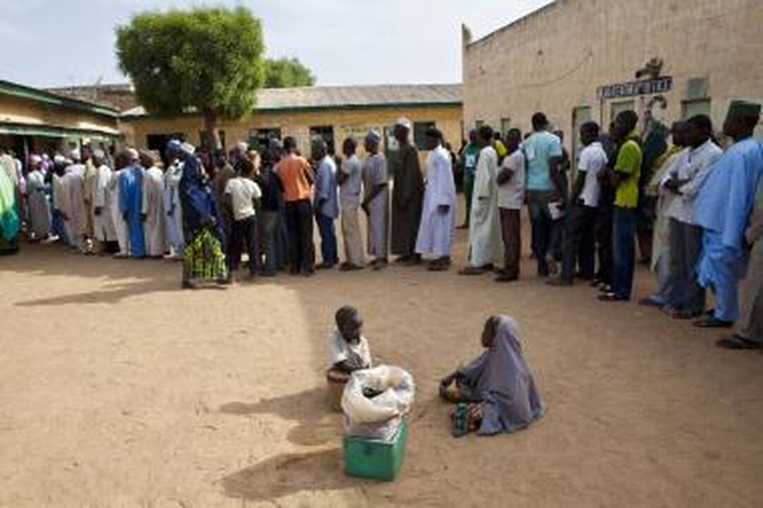 Nigerijoje atsidarė balsavimo apylinkės parlamentui rinkti