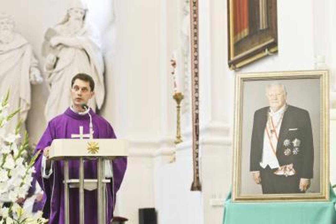 Minint mėnesį po A.Brazausko mirties Mišios laikytos ne Katedroje