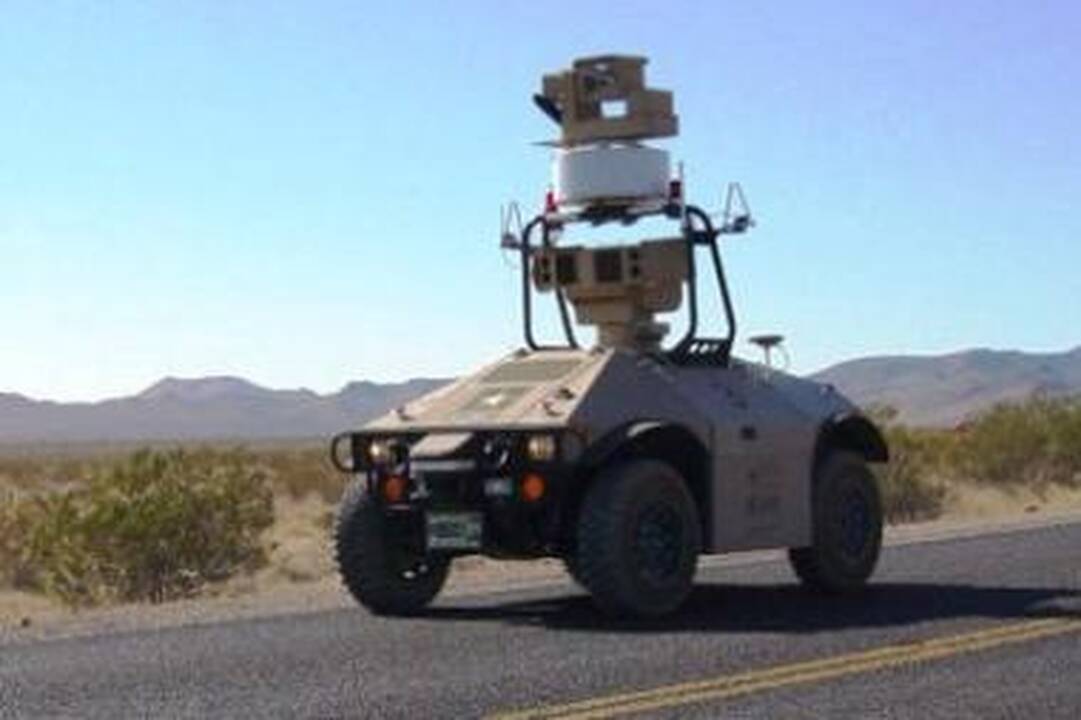 Branduolines atliekas Nevadoje saugos robotizuoti sargai