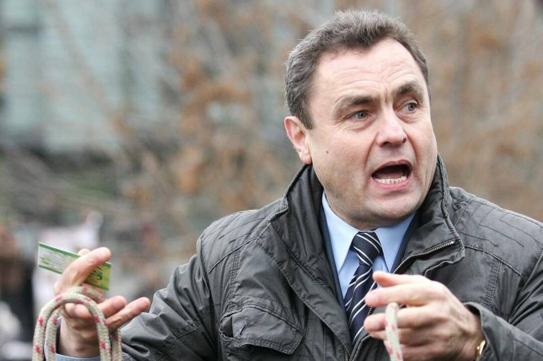 Klaipėdos rajone rinkimų kovoje - P.Gražulio bado akcija (papildyta)