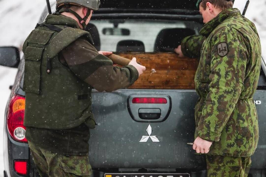 Prie Panemunės tilto rastas dar vienas karo laikų sprogmuo