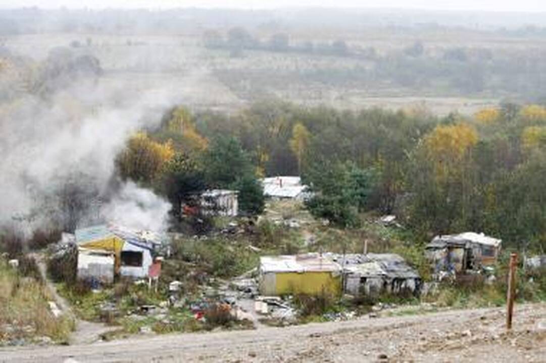 Sąvartynas ir jo žmonės miršta