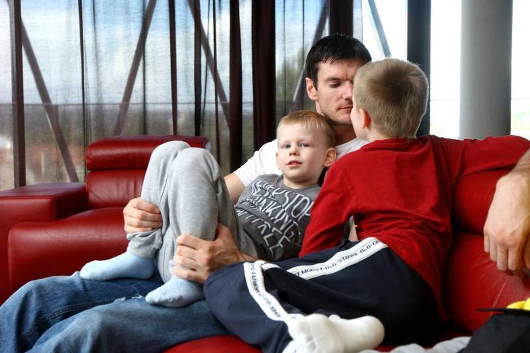 D. Lavrinovičius Kalėdų senelį yra vaidinęs tik vaikystėje