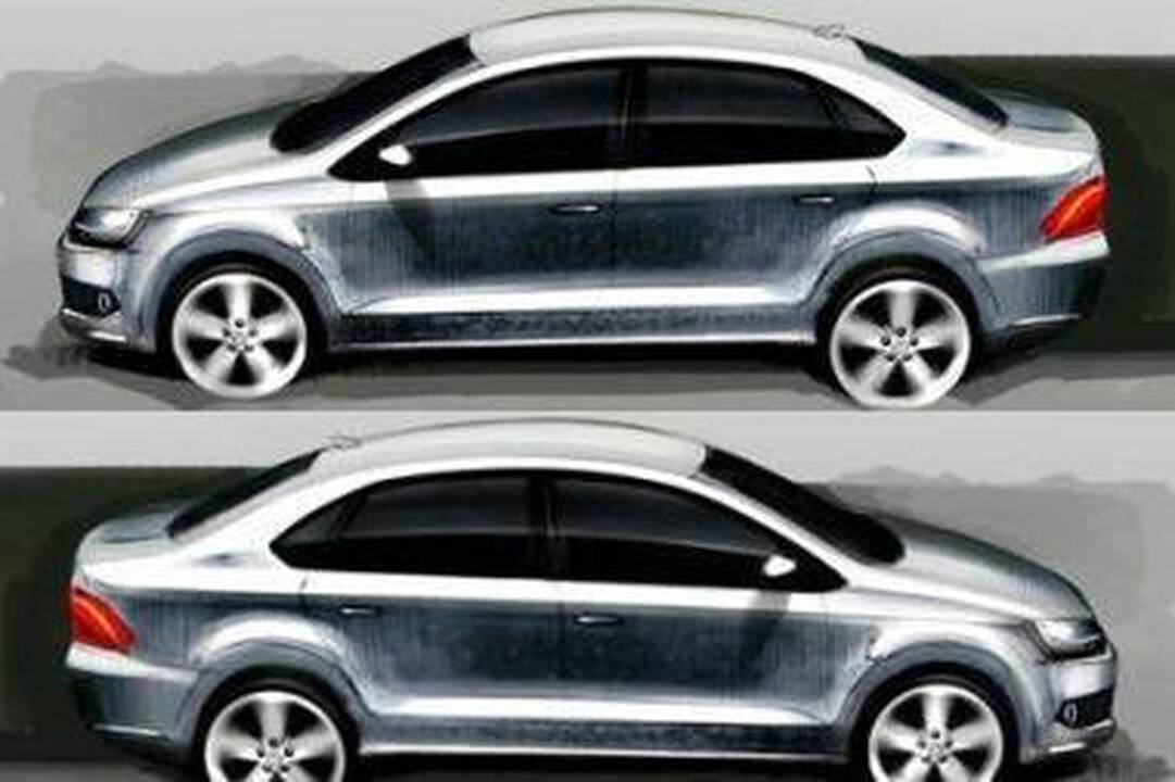 Rusijos rinkai – “VW Polo” sedanas