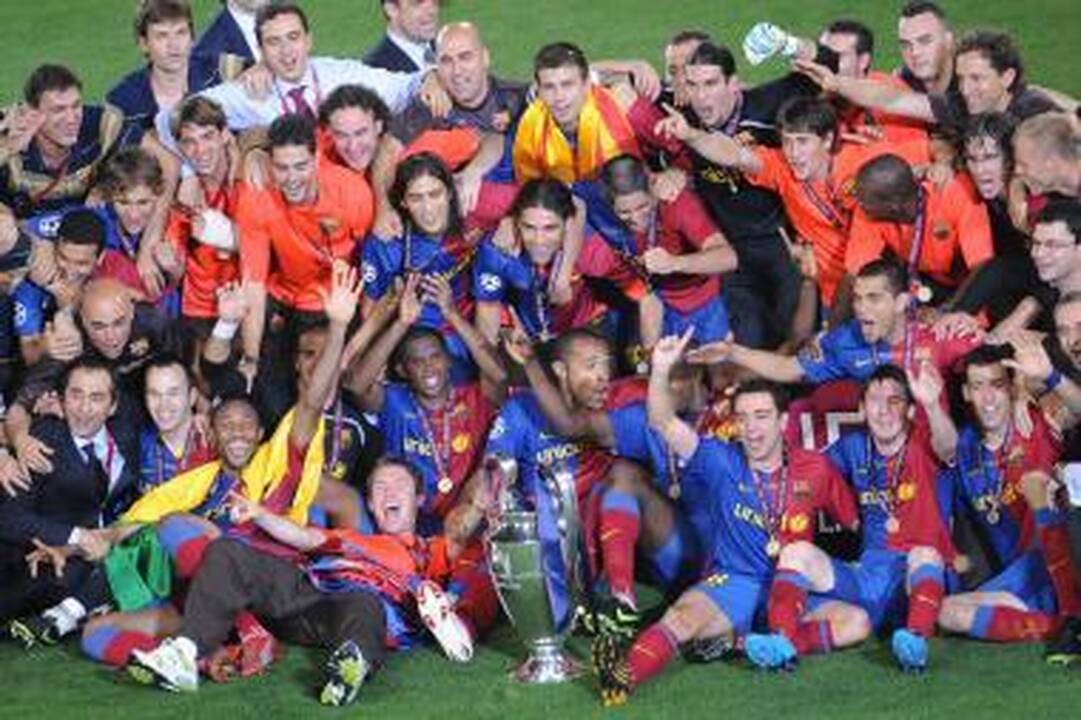 „Barcelona" - stipriausia Europos futbolo komanda