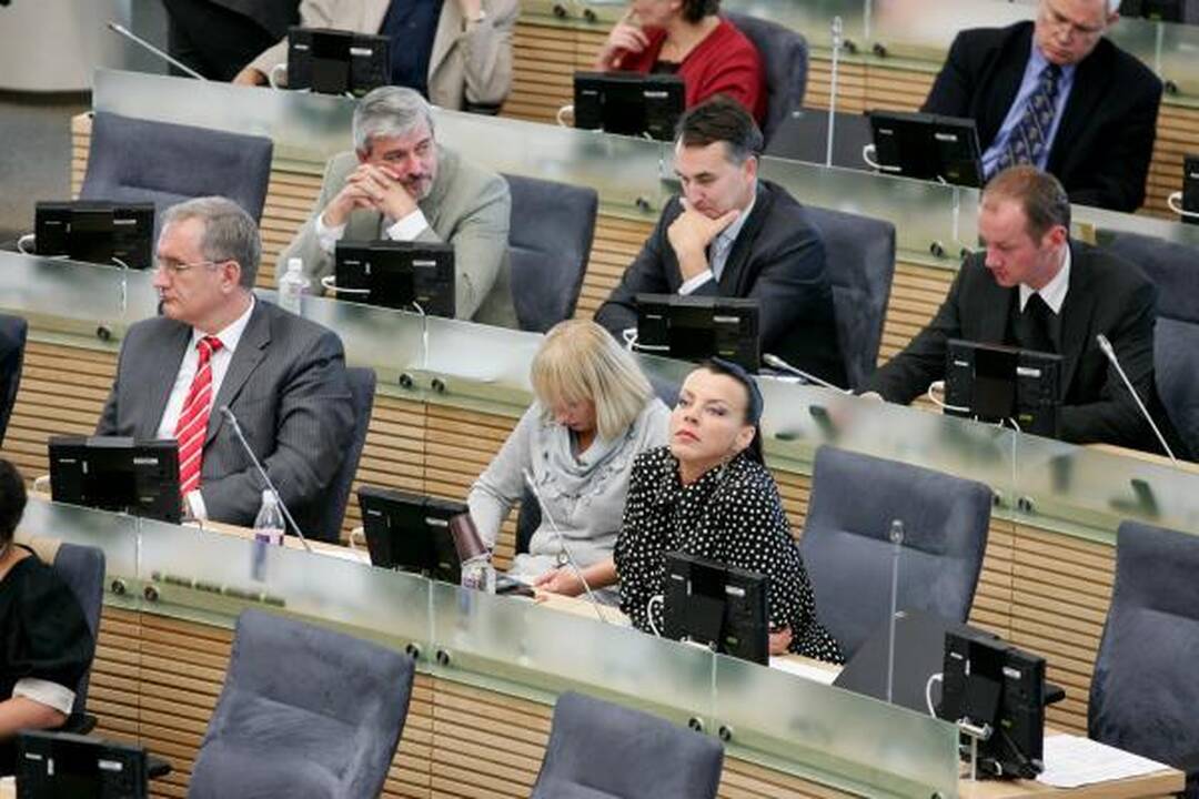 Parlamentarus norima įpareigoti rinkėjams teikti savo veiklos ataskaitas