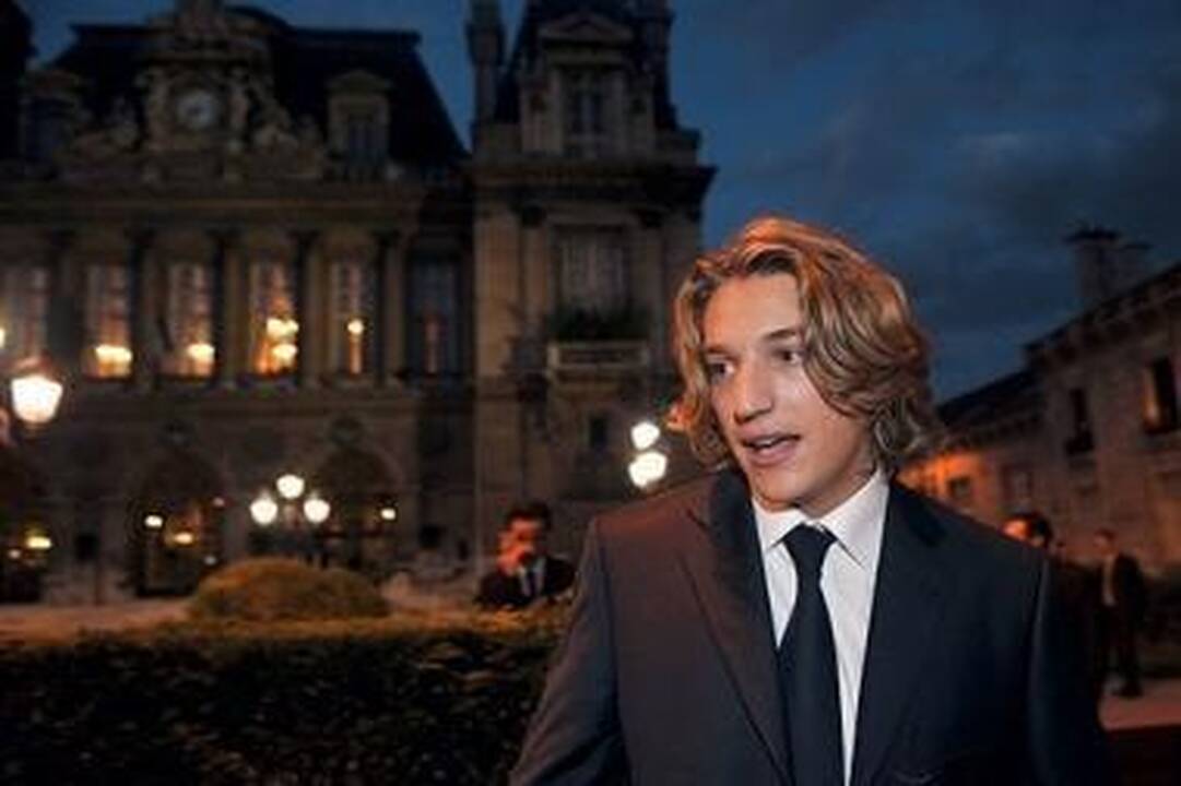 Susituokė jauniausias N.Sarkozy sūnus