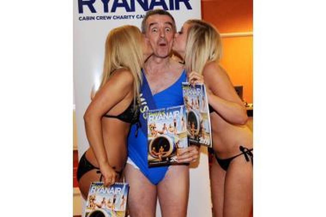 „Ryanair" bosas apsinuogino