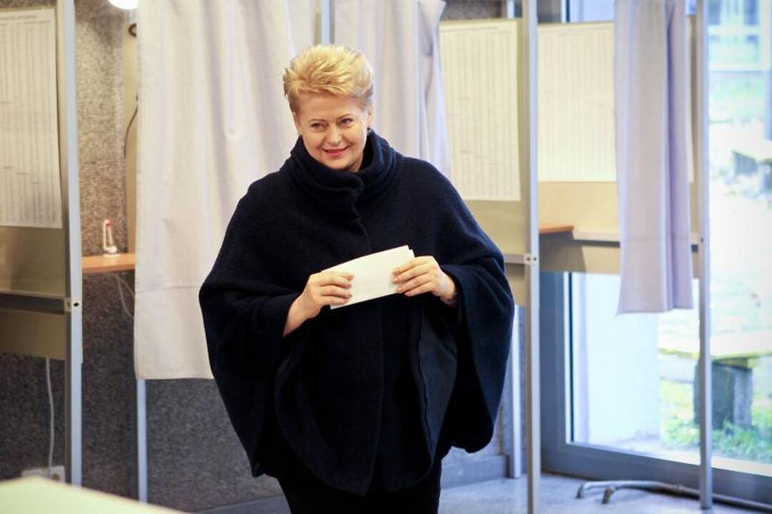 Prezidentė: Seimo rinkimų rezultatai numato tris galimas koalicijas