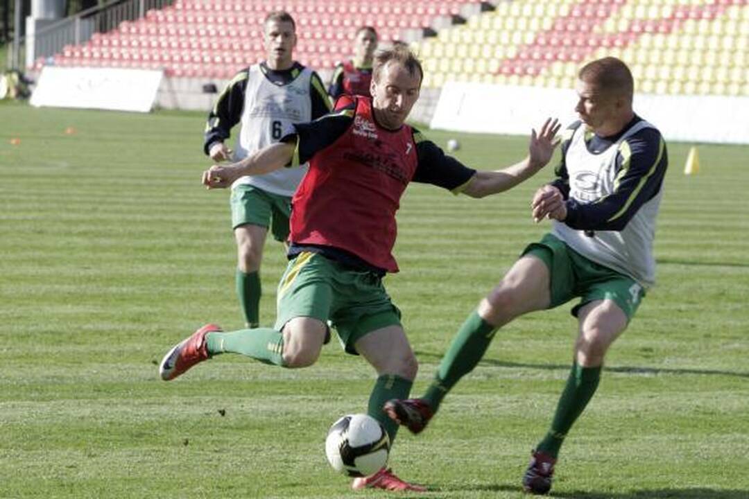 T.Danilevičius: atvažiavo tie, kurie nori būti rinktinėje