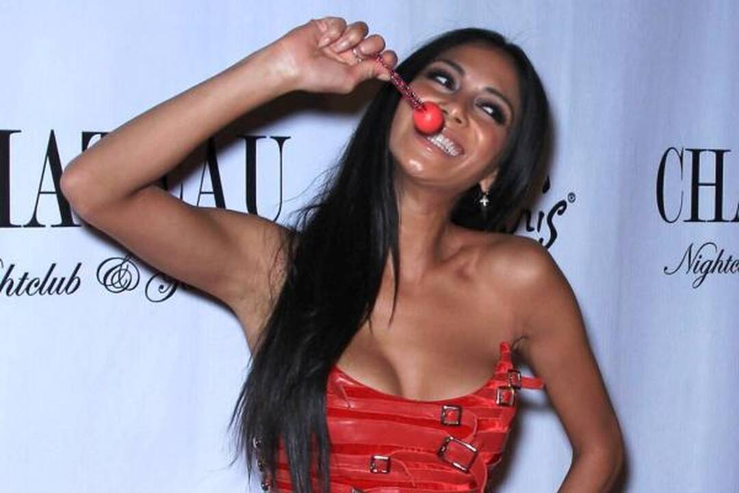 Žvėriškas Nicole Scherzinger seksualumas: suknelės trumpumui ribų nėra