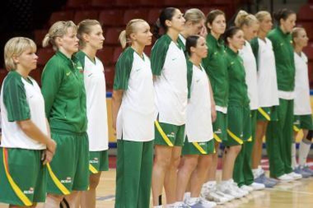 Lietuvos krepšininkės išlydėtos į Europos čempionatą