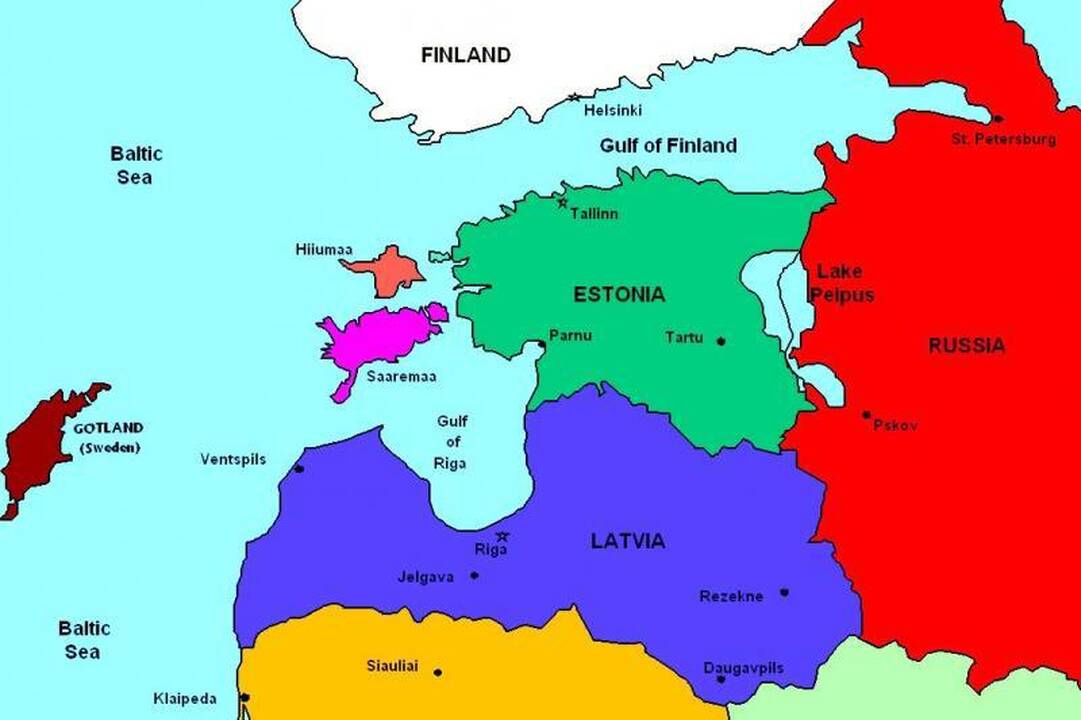 Baltijos šalių santykius su Rusija galima vertinti kaip gerus